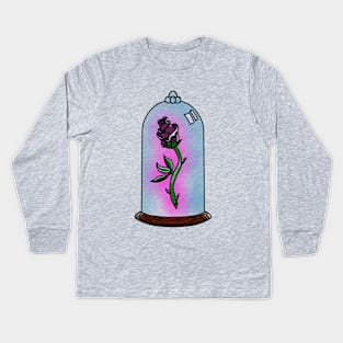 Enchanted rose Kids Long Sleeve T-Shirt